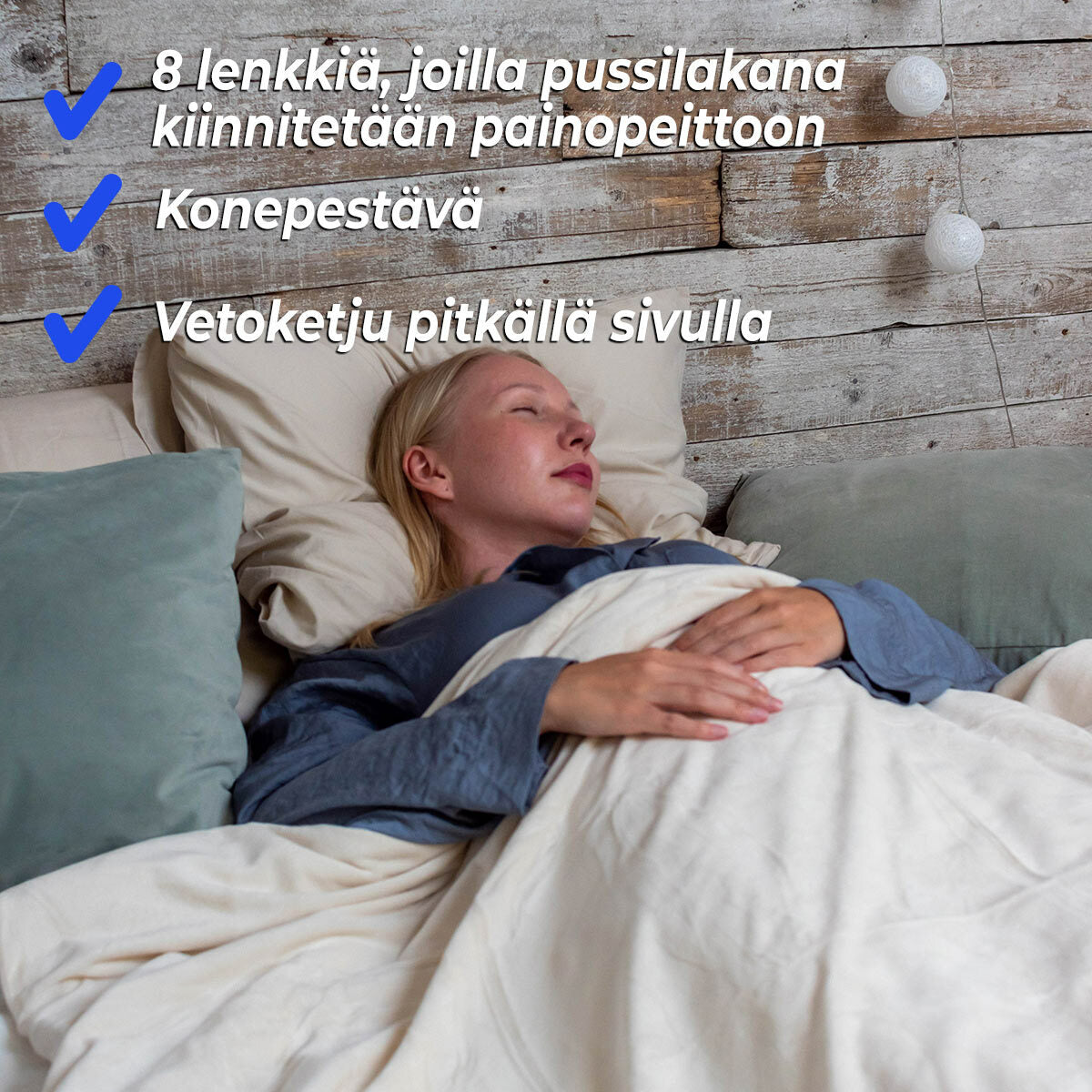 Polar Night Comfort pussilakana 150x200cm