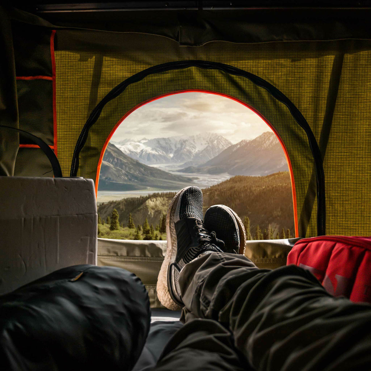 Trekker Tagtelt Hut M, Sort