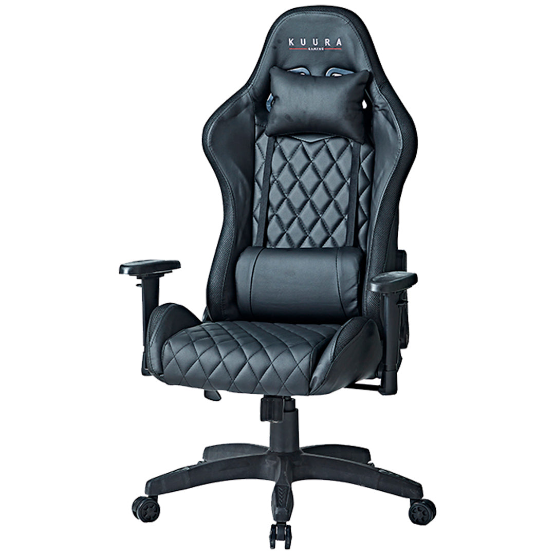 Kuura Gaming Sedia da Gaming RGB, Nero