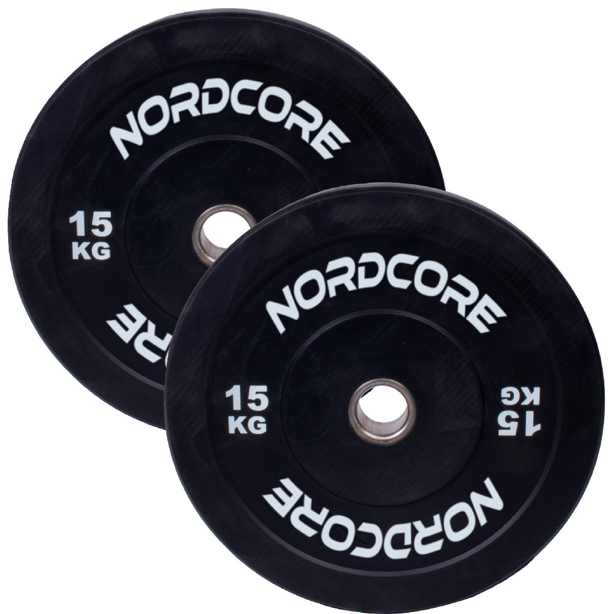 Nordcore Set de 2 disques bumper Core 5-25 kg