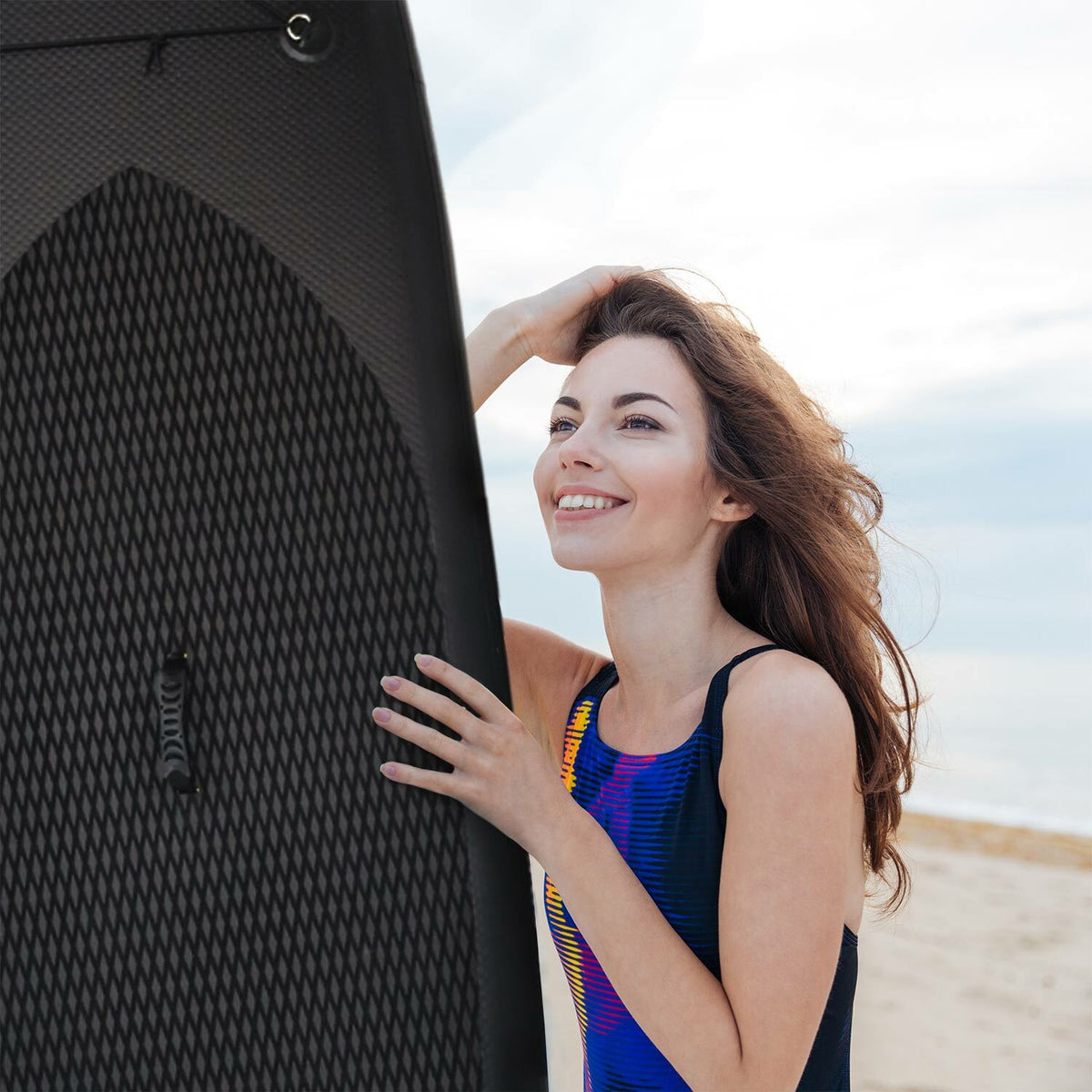 Deep Sea Tabla SUP Set XXL (330cm), negro