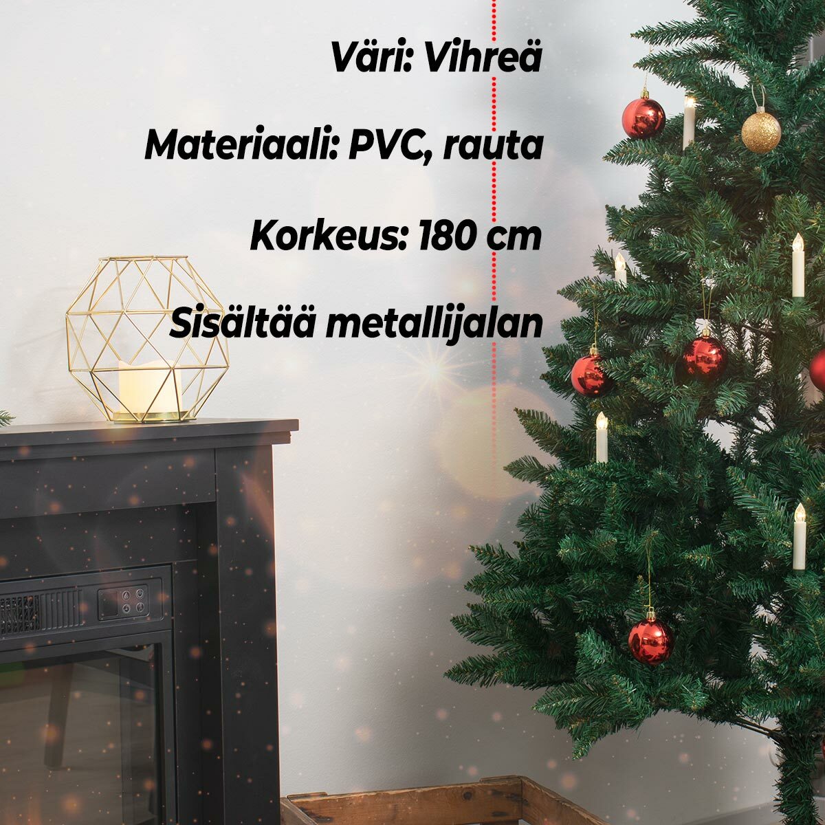 Lykke Joulukuusi Premium 180cm