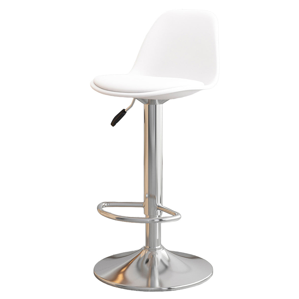 Lykke Bar Stool Comfort White