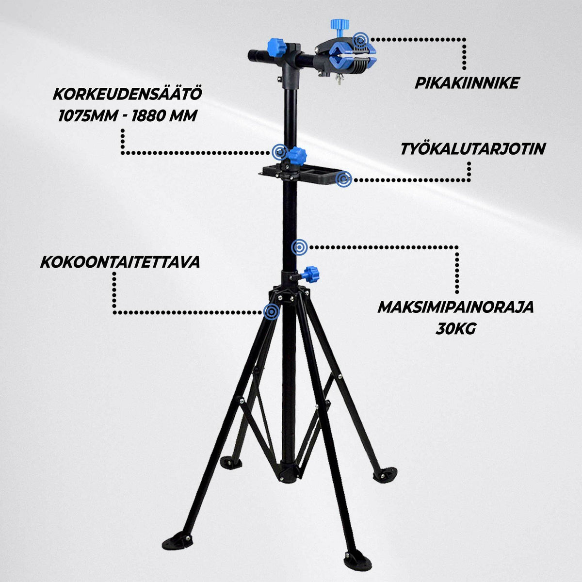 Trekker Polkupyörän huoltoteline Pro