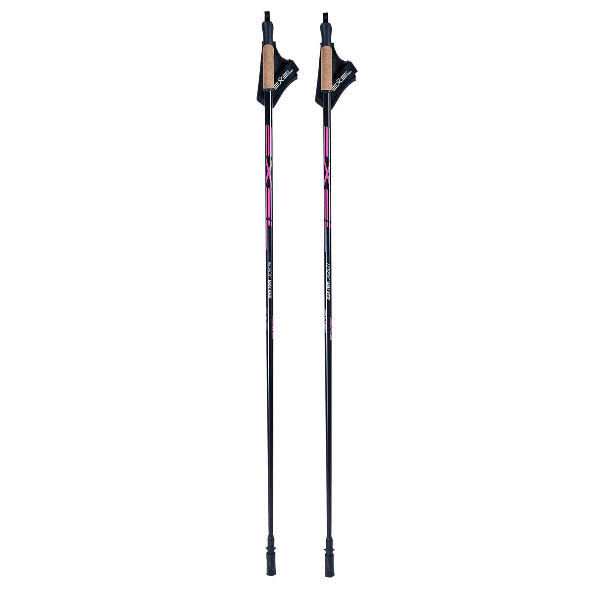 Exel Nordic Walker Bastoncini da Nordic Walking Rosa