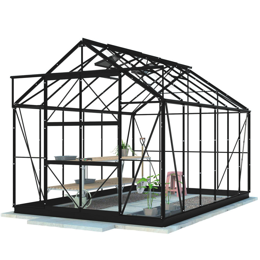 Lykke Tuinkas Hybrid 9,7m2, zwart