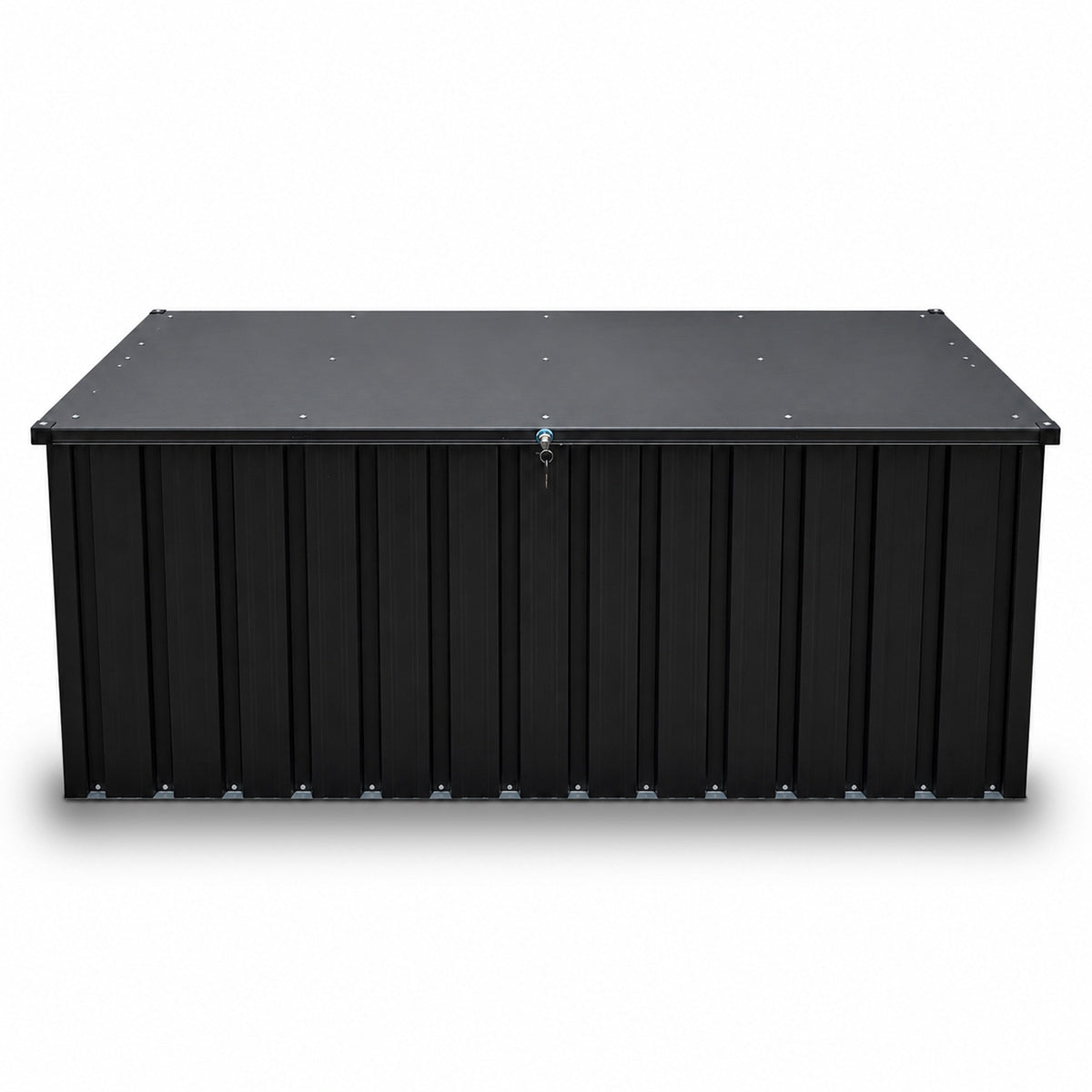 Fornorth Outdoor Aufbewahrungsbox 172x78x73cm 814L, Schwarz
