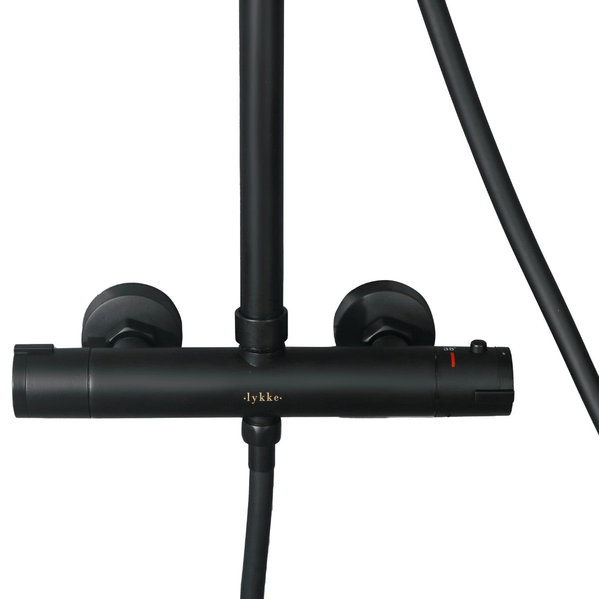 Lykke Columna de ducha Comfort, negro