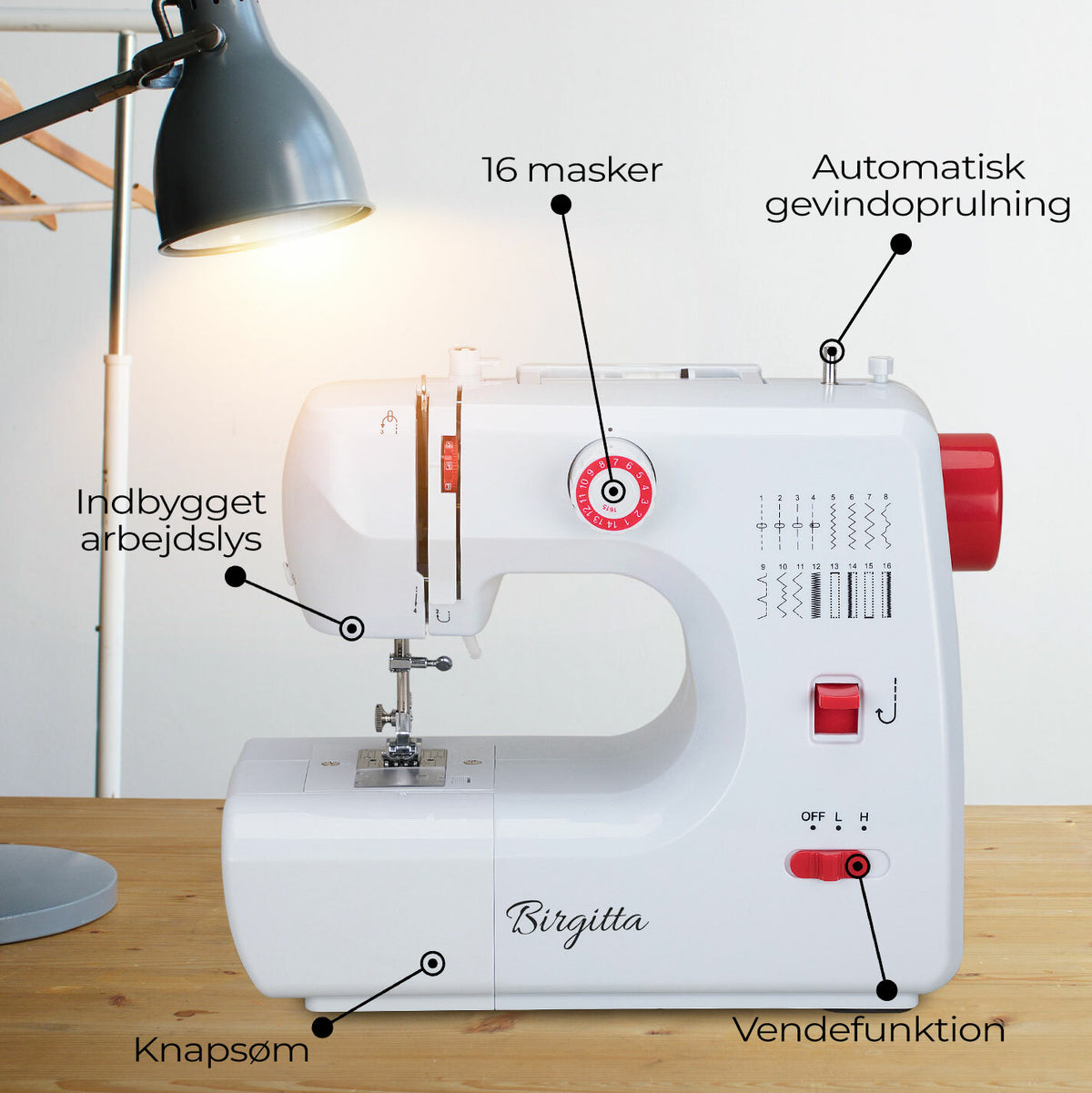 Birgitta Machine à coudre - Premium v2