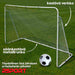 2 x Prosport Jalkapallomaali Real 240 x 150 cm