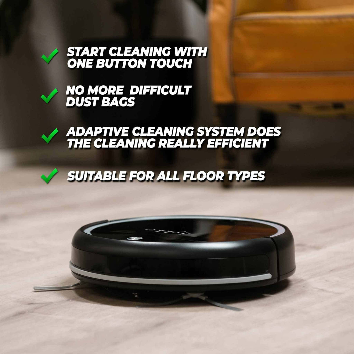 Lykke Robot Aspirapolvere Pro 1000