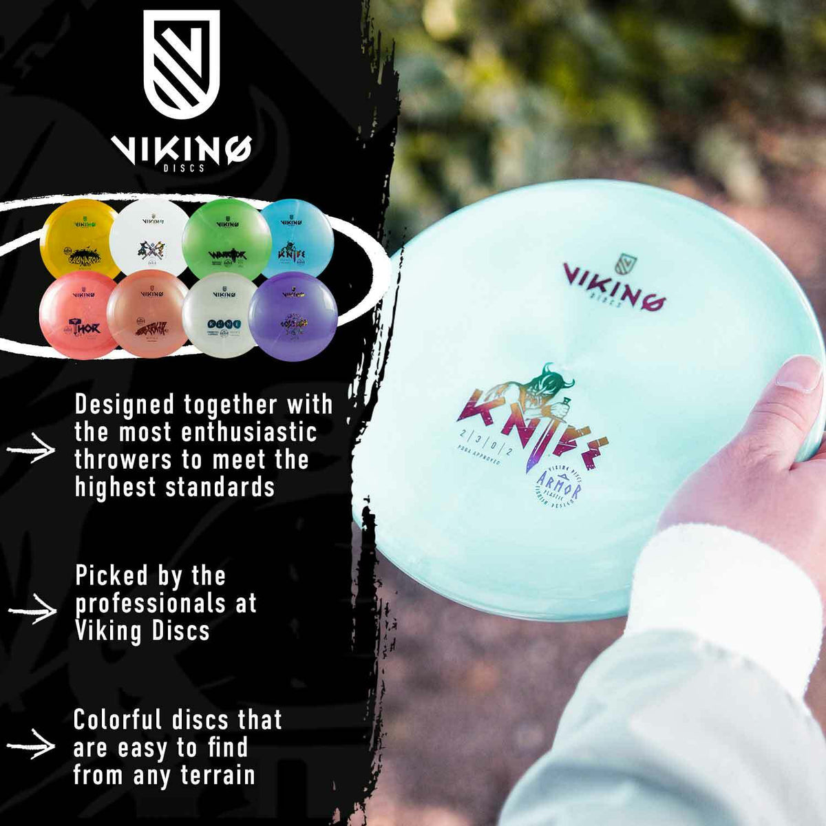 Viking Discs Disc sæt Armor - 8 diske