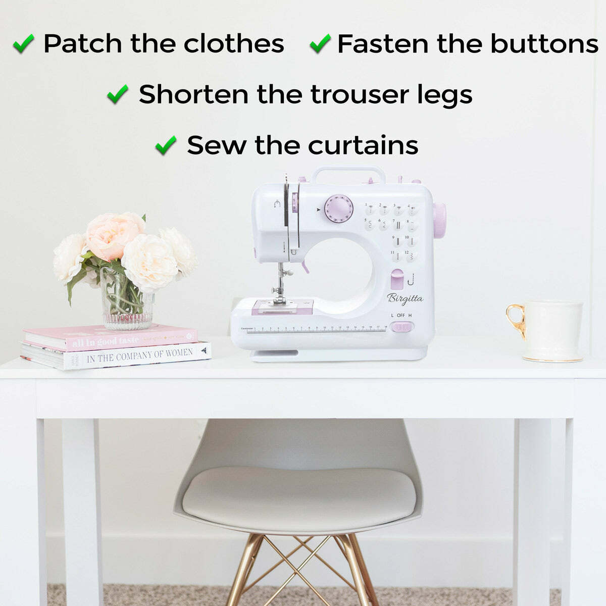 Birgitta Symaskinesæt - Standard