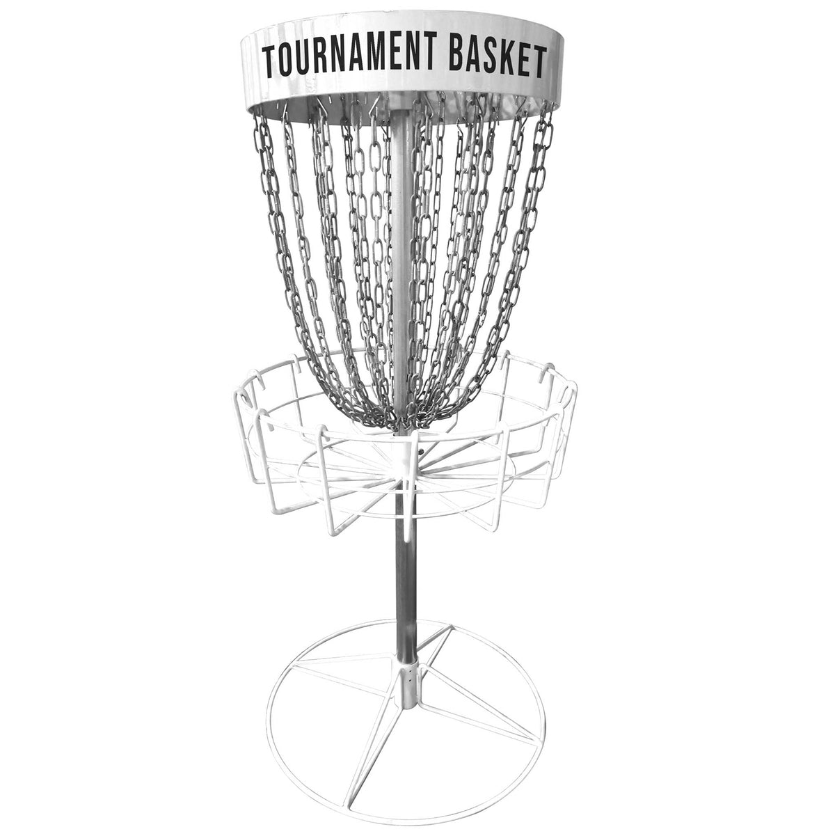 Viking Discs Tournament Basket Cesta de Disc Golf Con Base Portátil
