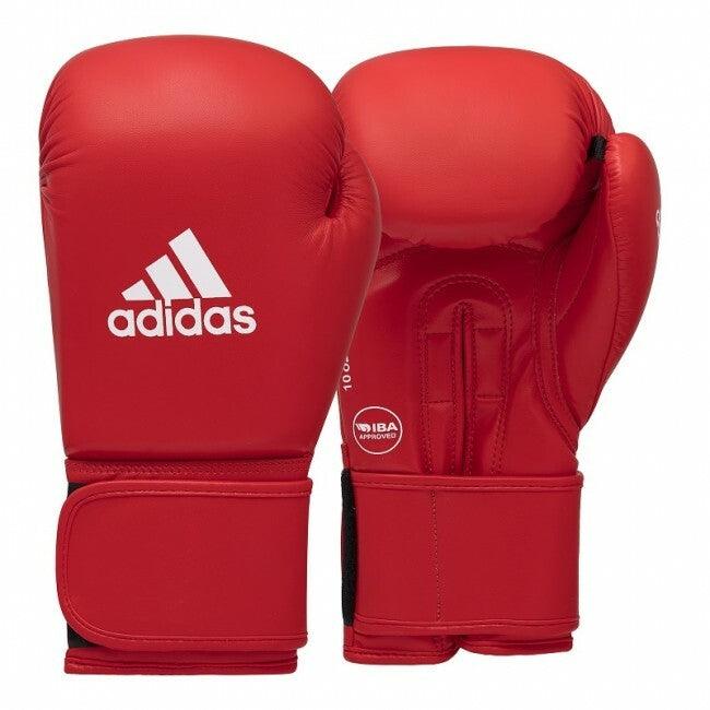 Adidas IBA Boxhandschuhe, rot