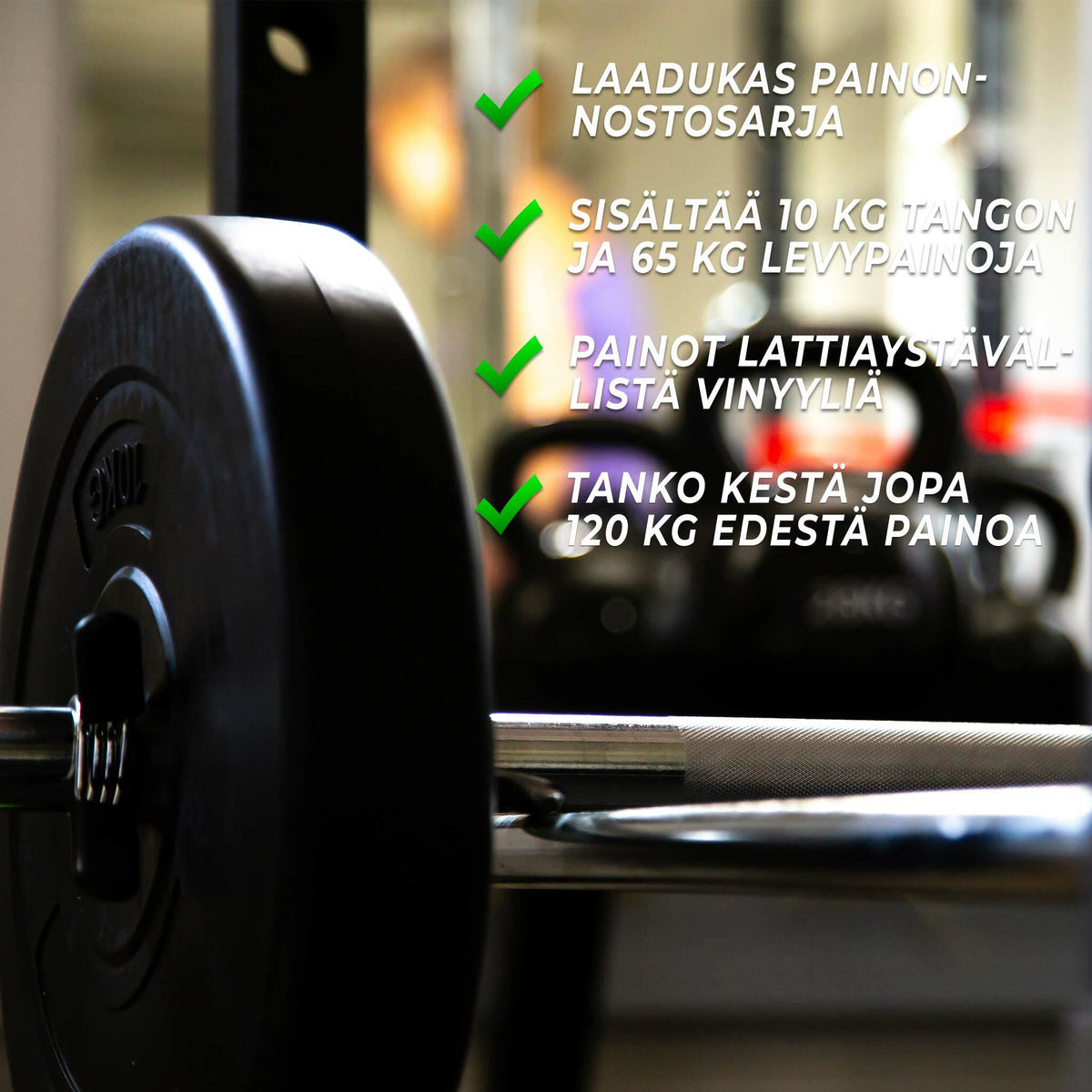 Fit'n Shape Set di bilancieri 50kg