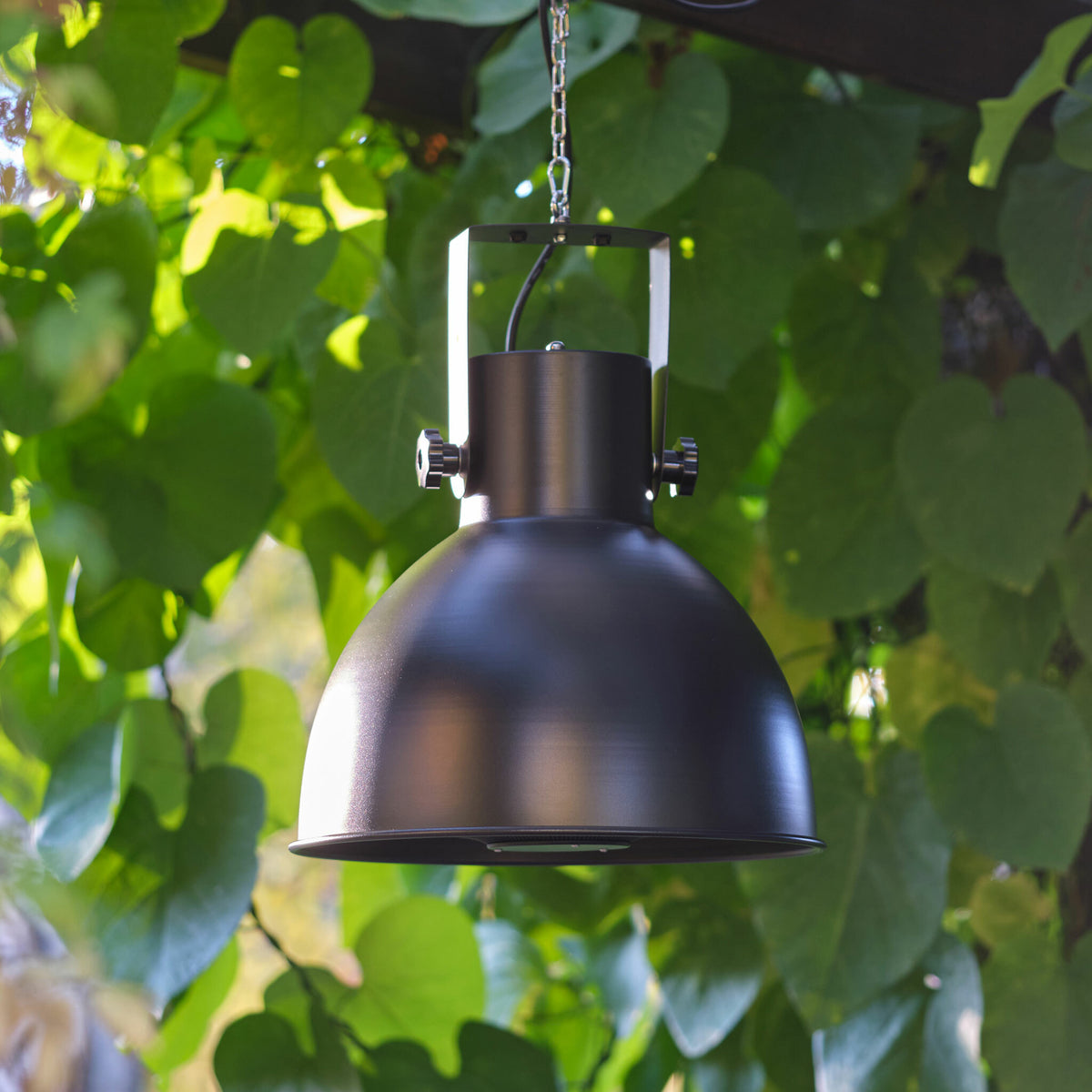 Fornorth Estufa de Exterior Ceiling Heater Premium 2000W, negro