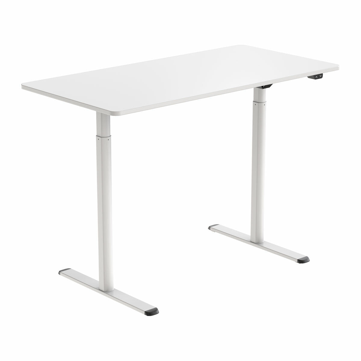 Lykke Electric table 140x70cm Nordic, white