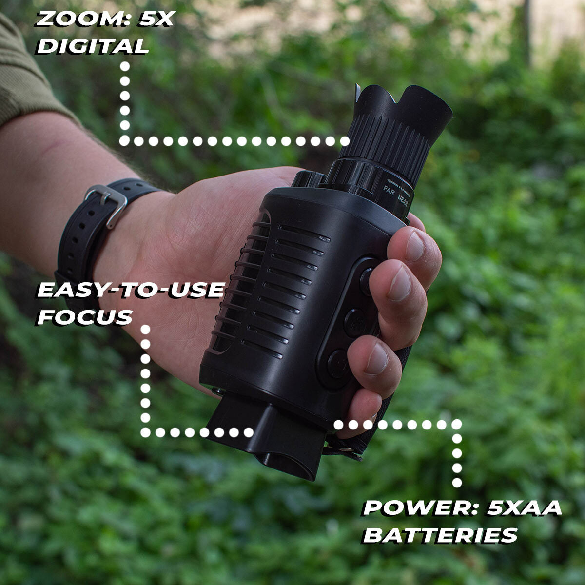 Trekker Prismáticos de visión nocturna v2