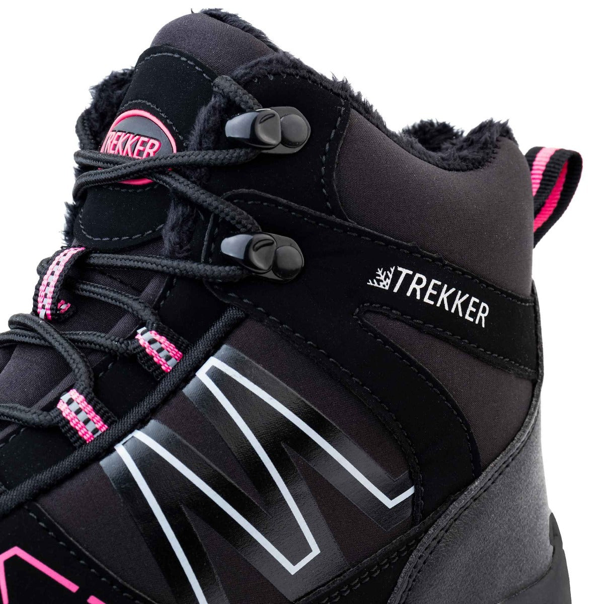 Trekker Zapatos de Invierno con púas - Rosa