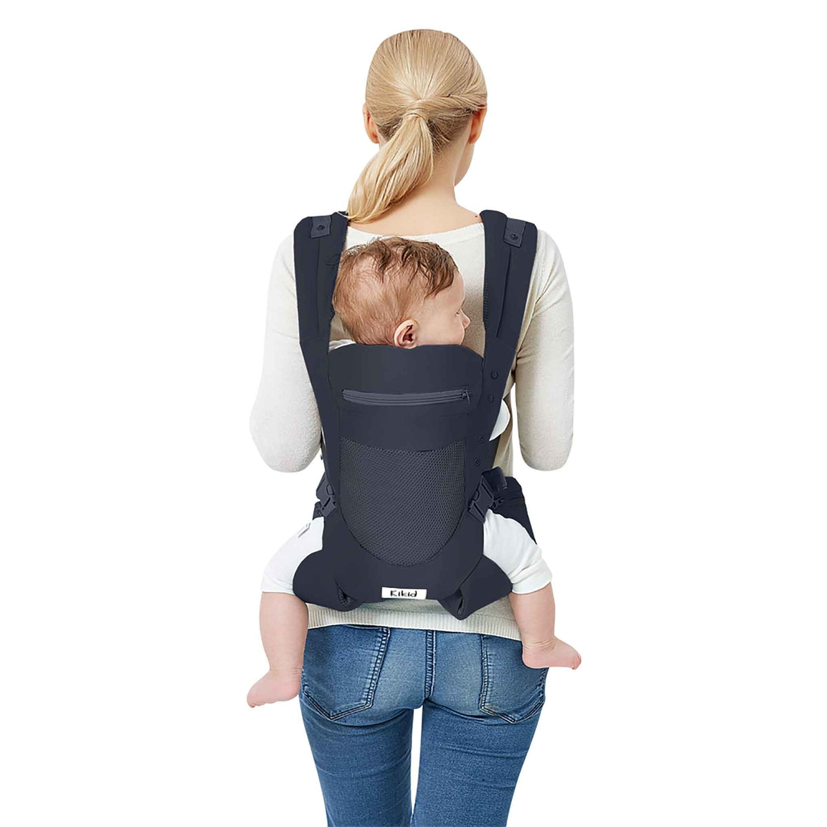 Kikid Portabebés Traveller, Negro