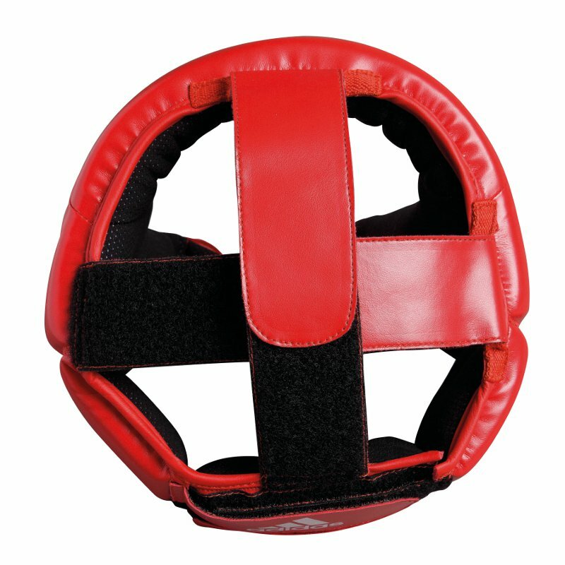 Adidas aiba nyrkkeilykypärä, punainen
