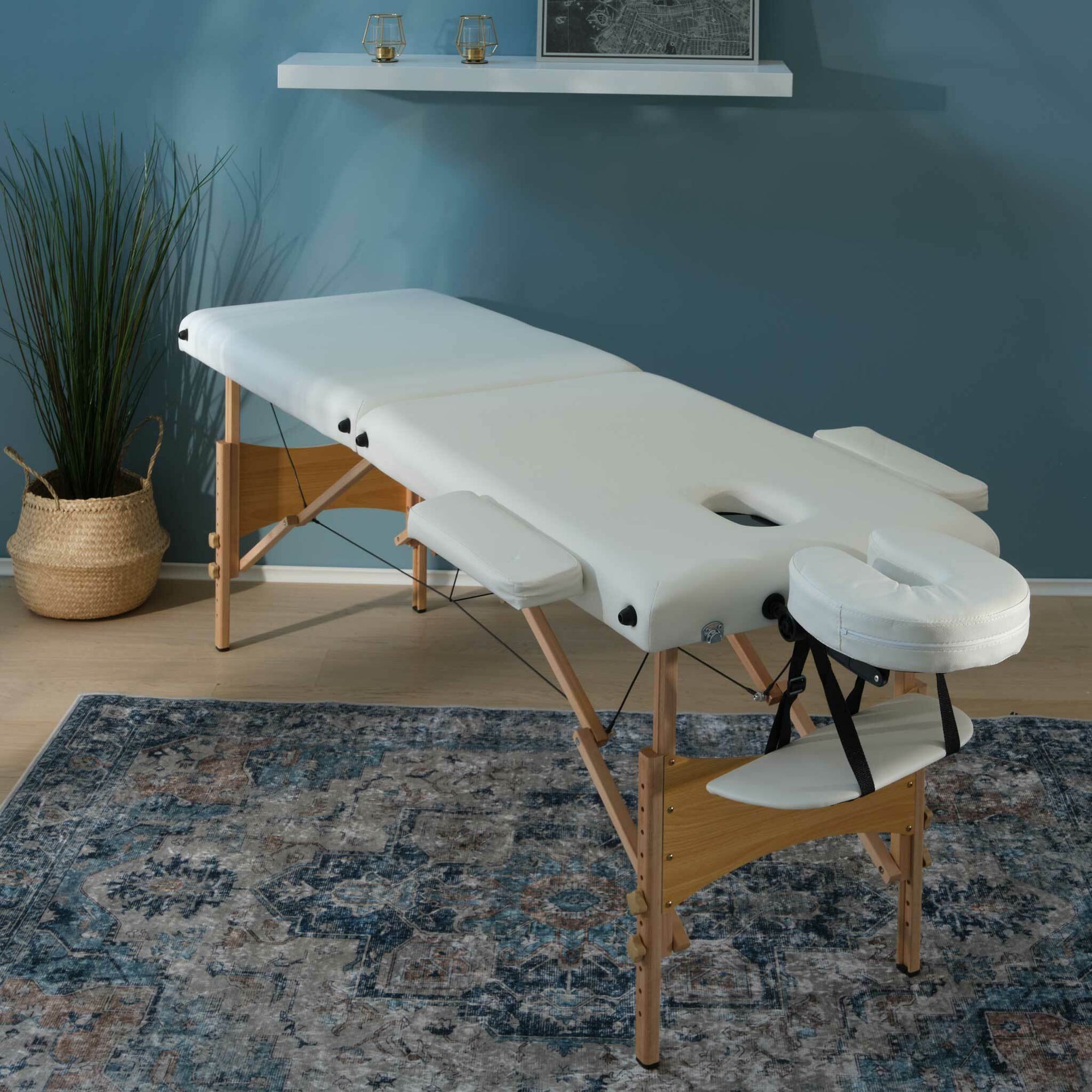 React Massage Table P200, white