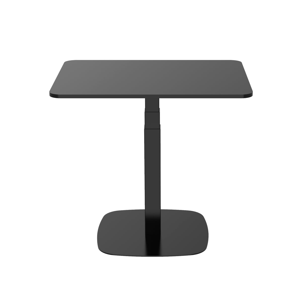 Lykke Mobile Standing Desk L200, Electric, black, 90 x 55cm