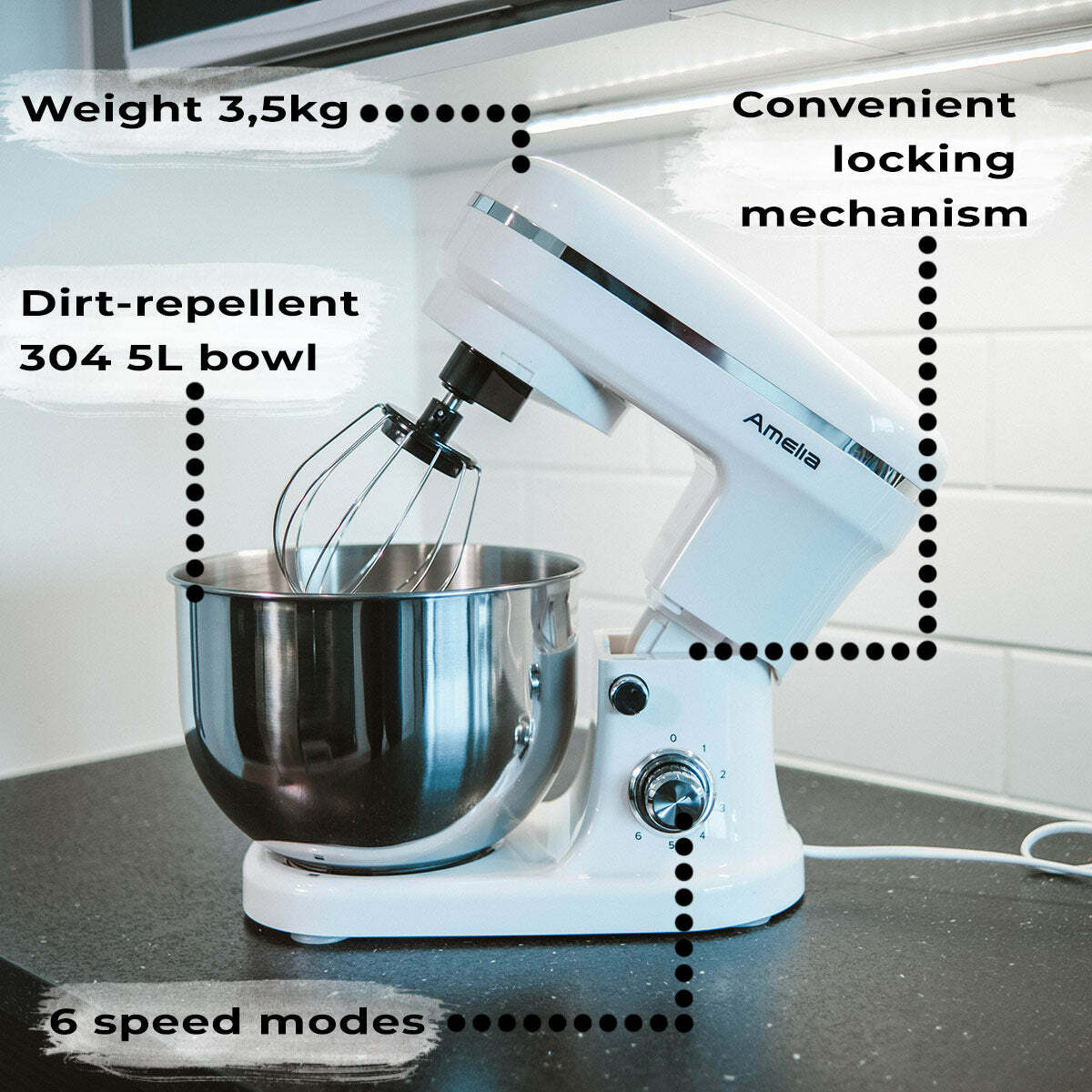 Amelia Amasadora M5000 5,0L