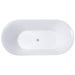 Lykke Bañera Arctic Deluxe 1700x750x580mm, blanca
