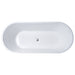Lykke Bañera  Polar Deluxe 1600x750x580mm, Blanco