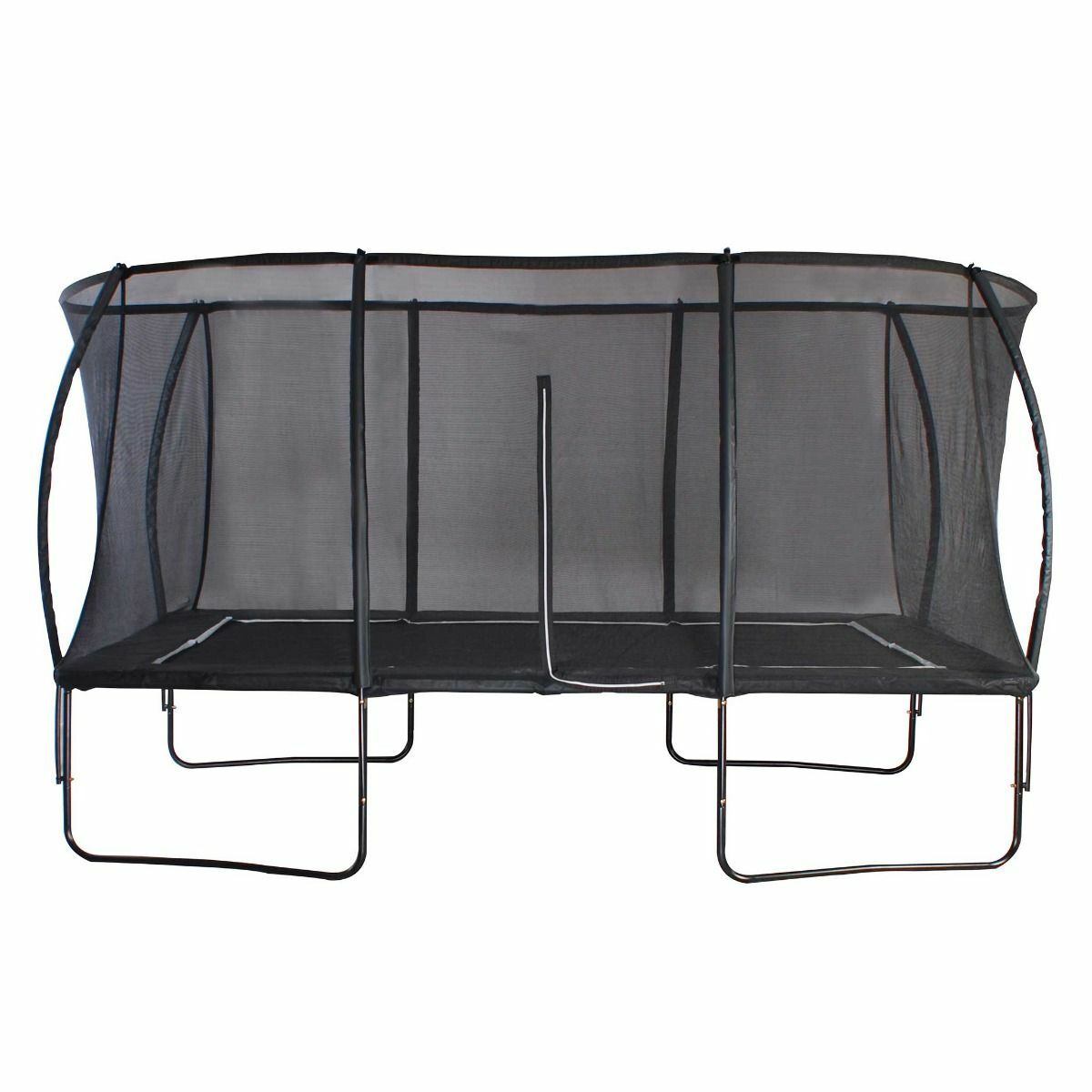 Stratos Trampoline rechthoekig 286X439cm Met Veiligheidsnet