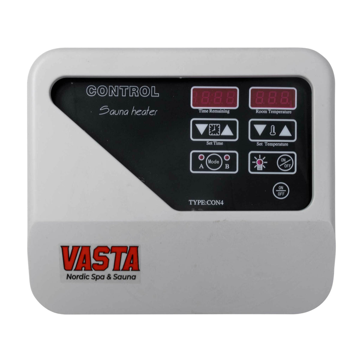 Vasta Electric Sauna Heater Blaze 6kw, separate control, 5-8m3, black