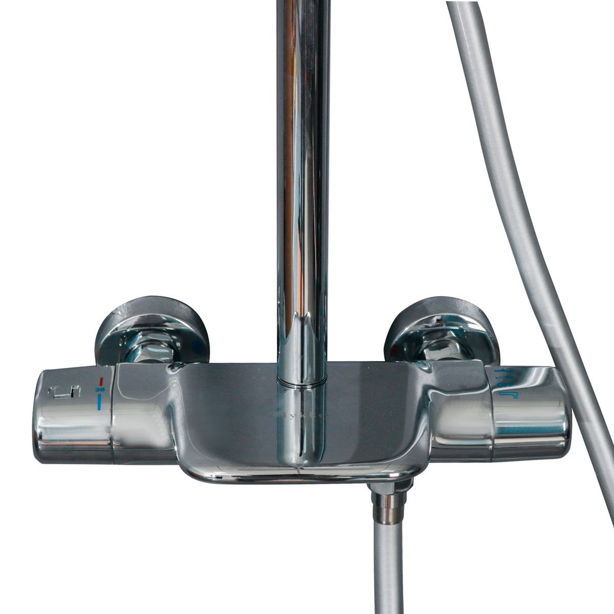 Lykke Brusesæt Deluxe, krom