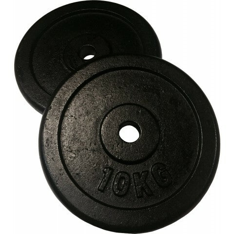 Halterschijven, ijzer (2 x 2,5kg - 15kg) 30mm