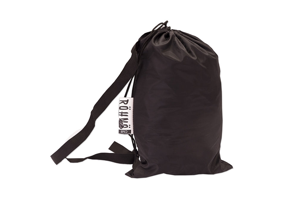 Röhnö Chill Oppustelig Sofa, Sort