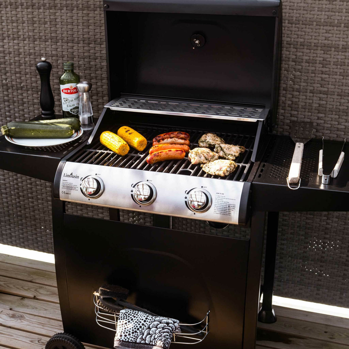 Limousin Barbacoa de gas Classic 3