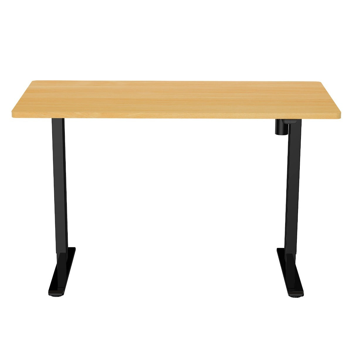 Lykke sähköpöytä M100, musta/tammi, 120 x 60 cm