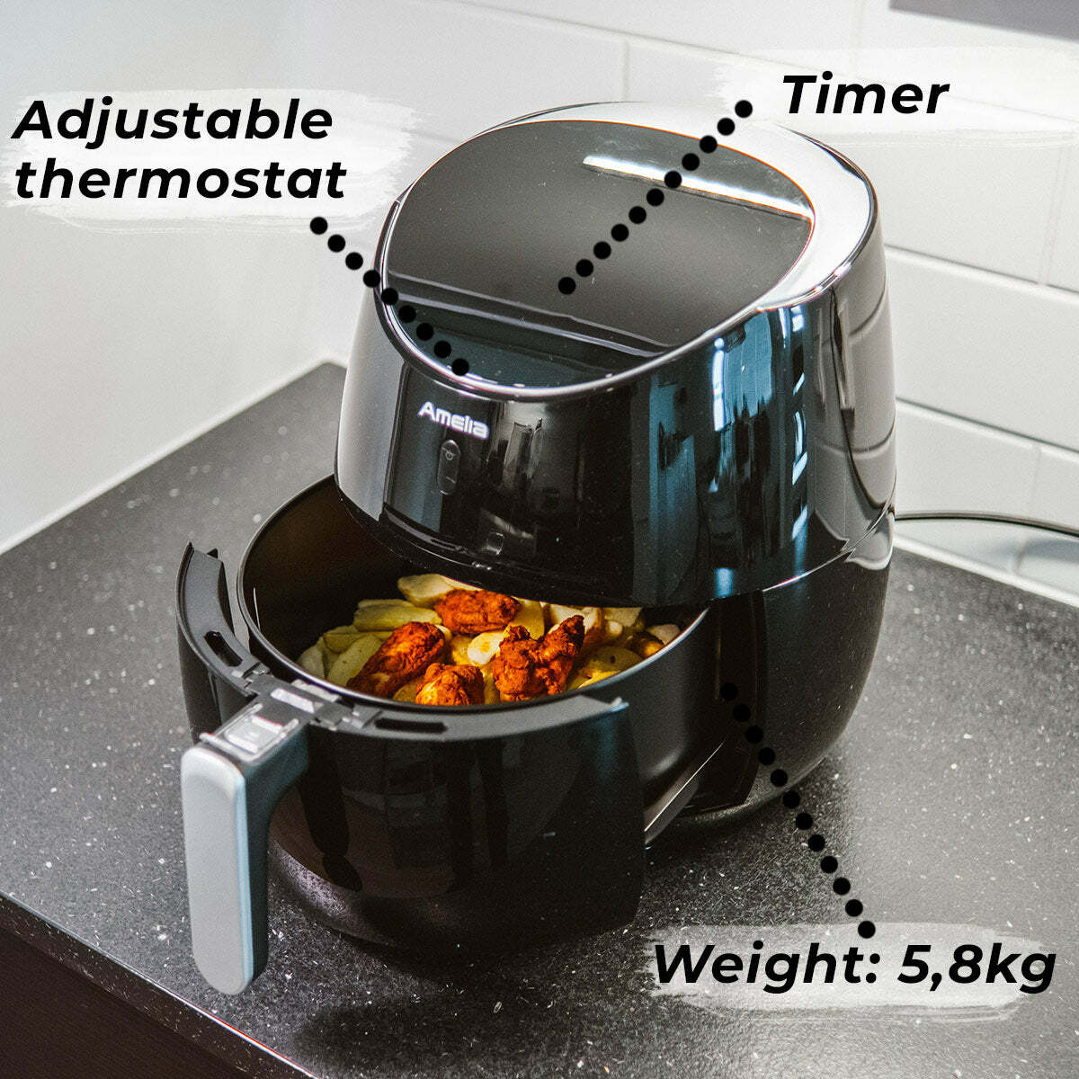 Amelia Friggitrice ad aria XL2000