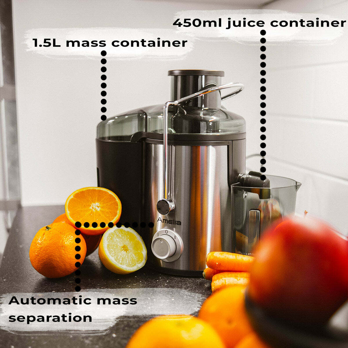 Amelia Estrattore di succo M500