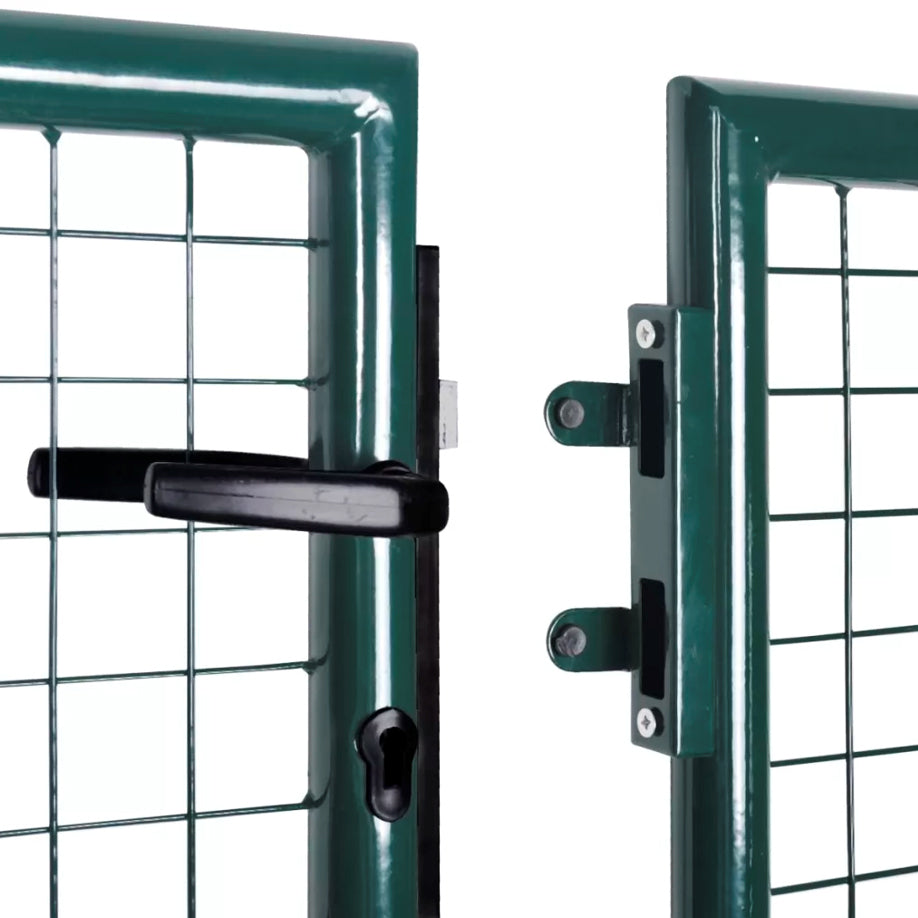 Fornorth verkkoaidan aitaportti 100x150cm, vihreä