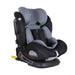 Kikid Kindersitz Premium 40-150cm i-Size 360 ISOFIX R129, schwarz-grau