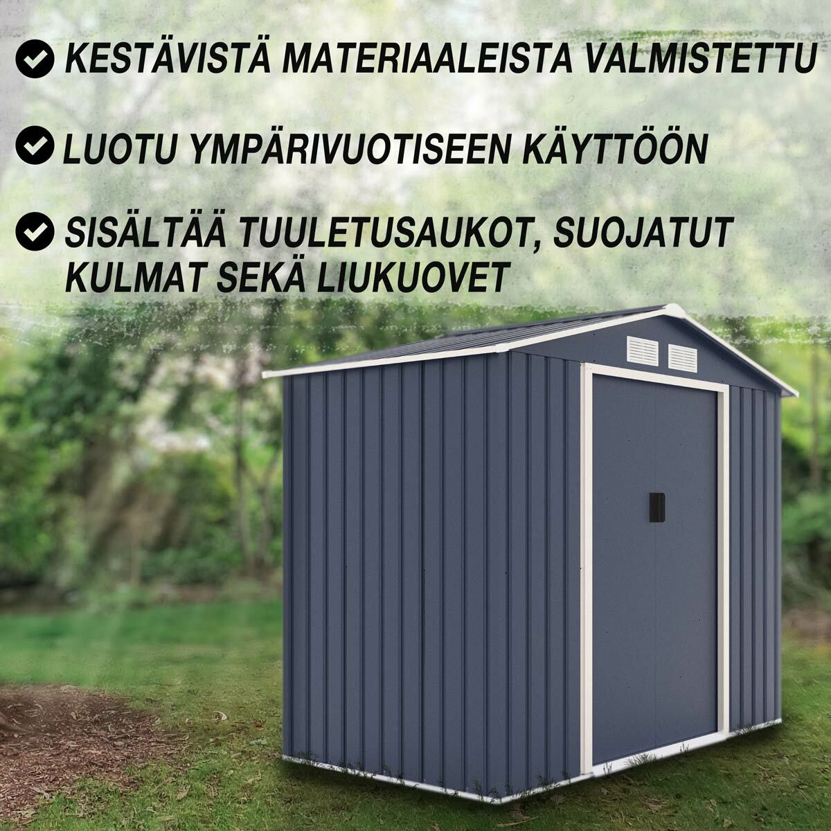 
              Fornorth pihavarasto, 2.71m2