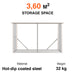 Fornorth Houtopslag 302x119x190cm (3.60m2)