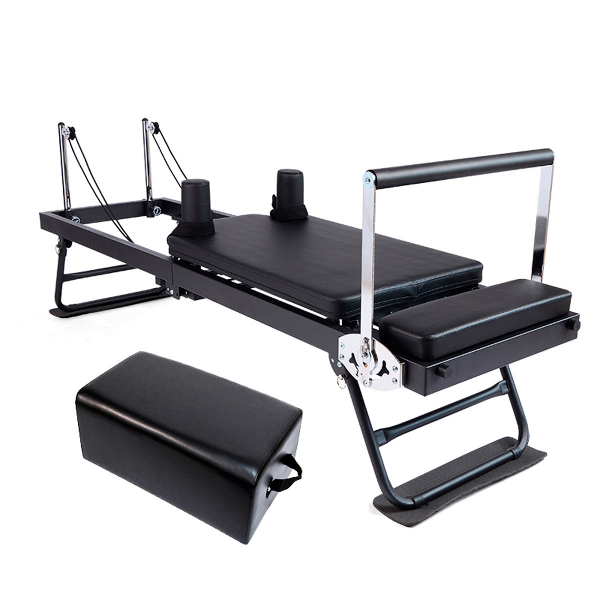 Máquina Plegable Nordcore Pilates Reformer, Incluye caja de pilates