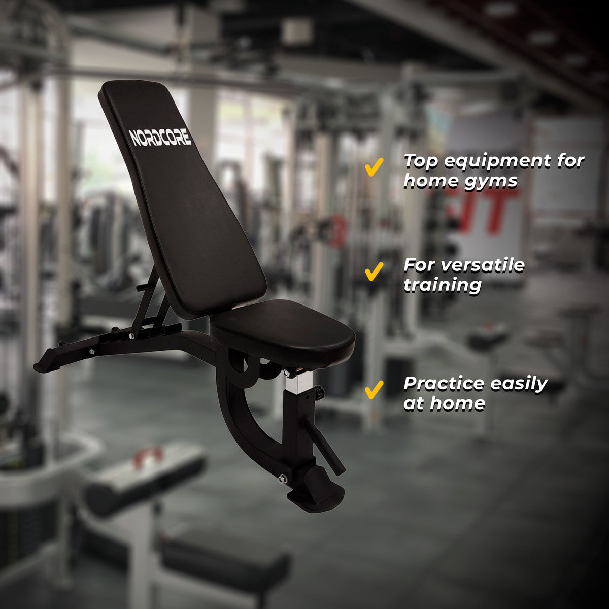 Nordcore Justerbar træningsbænk Core 1500