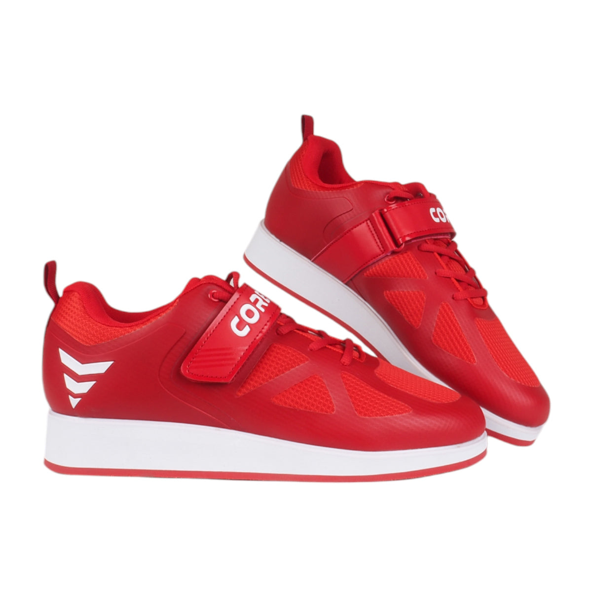Chaussures d&#39;haltérophilie Core, rouges