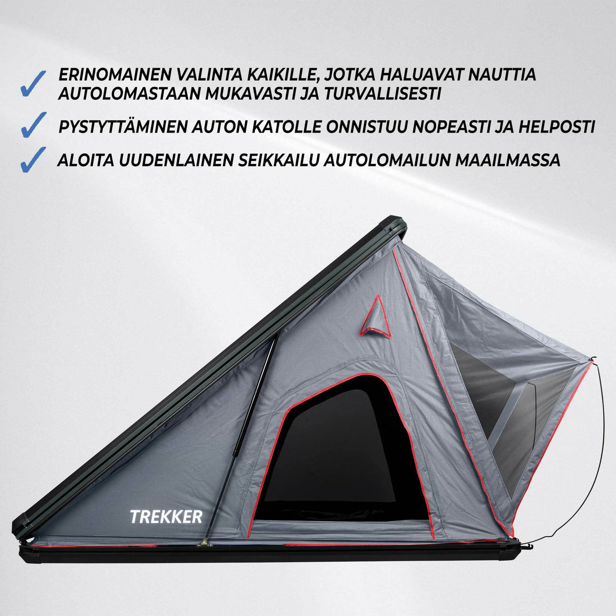 
              Trekker Kattoteltta Voyager M, Harmaa