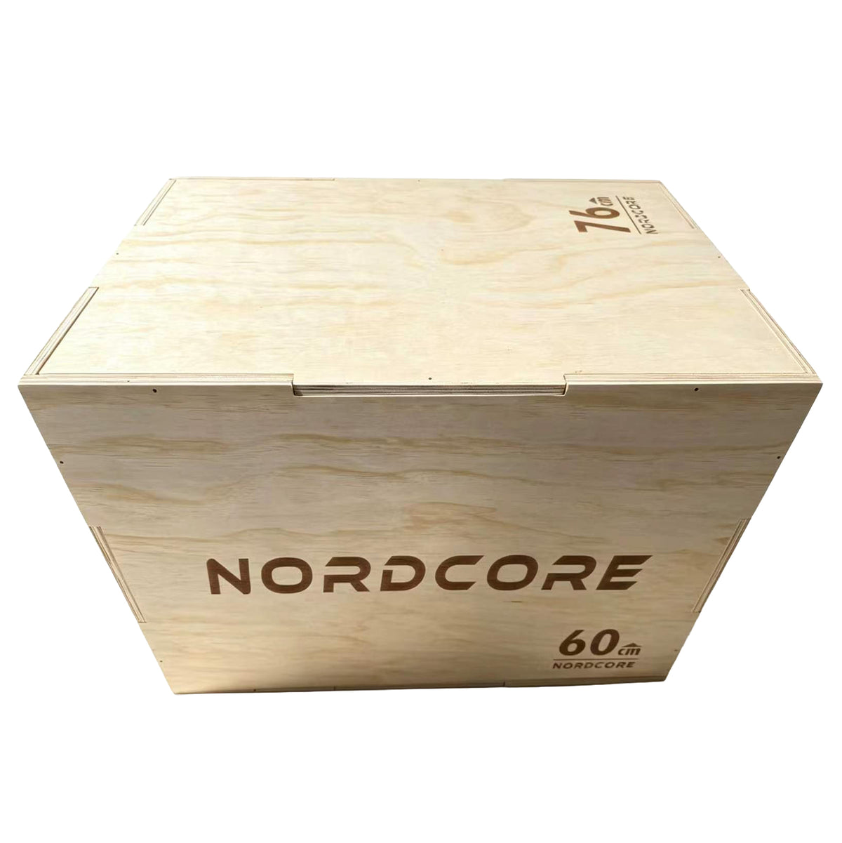 
              Nordcore Plyo Box Wooden 50X60X76CM
