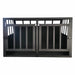Trekker Cage de transport chien L 89x69x50cm, Noir